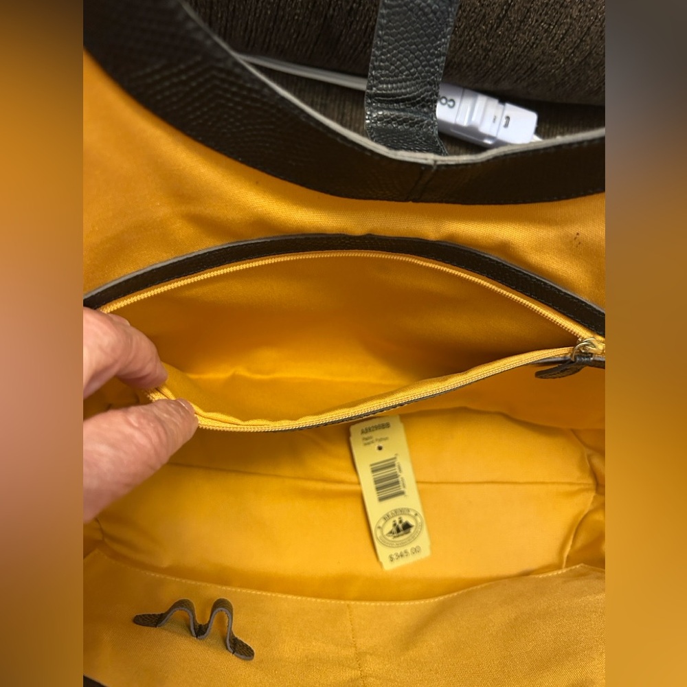 Brahmin Pablo Island Python Bag - image 4